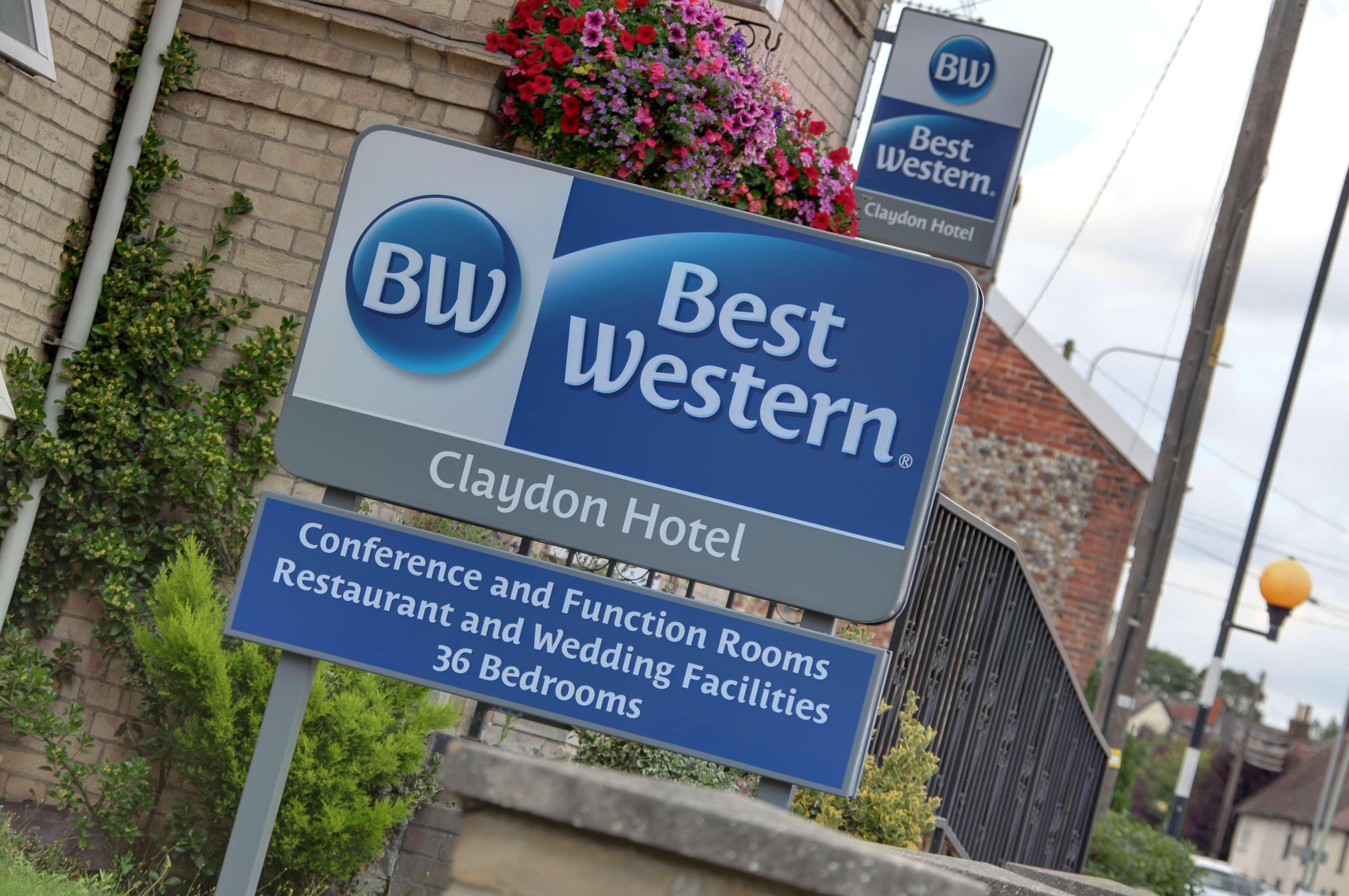 Best Western Claydon Hotel Esterno foto